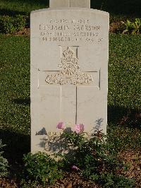 Salonika (Lembet Road) Military Cemetery - Jackson, Benjamin